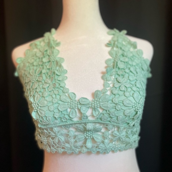 Free People Other - ⭐️NWT Free People Daisy Mint Bralette